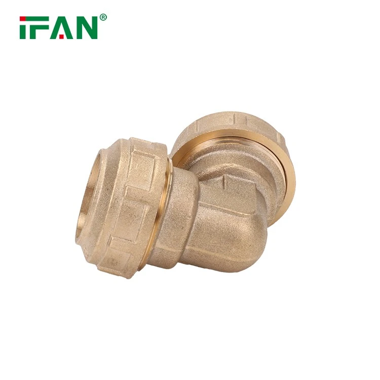 IFAN Brass PE Compression Fittings Elbow (5)