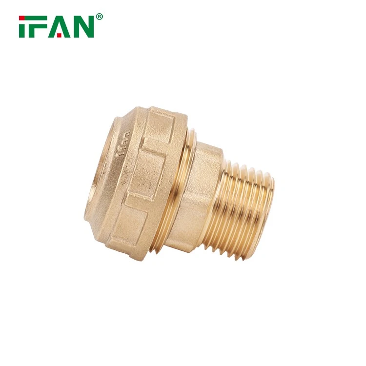 IFAN Brass PE Compression Fittings Male Socket (6)