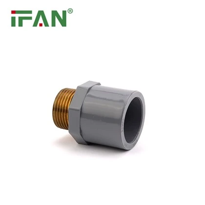 Ifan ASTM F439 CPVC vīrietis vienāds ar kontaktligzdu